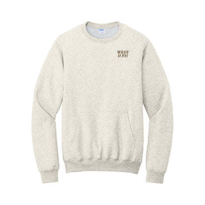 Spilled Cup Logo Crewneck