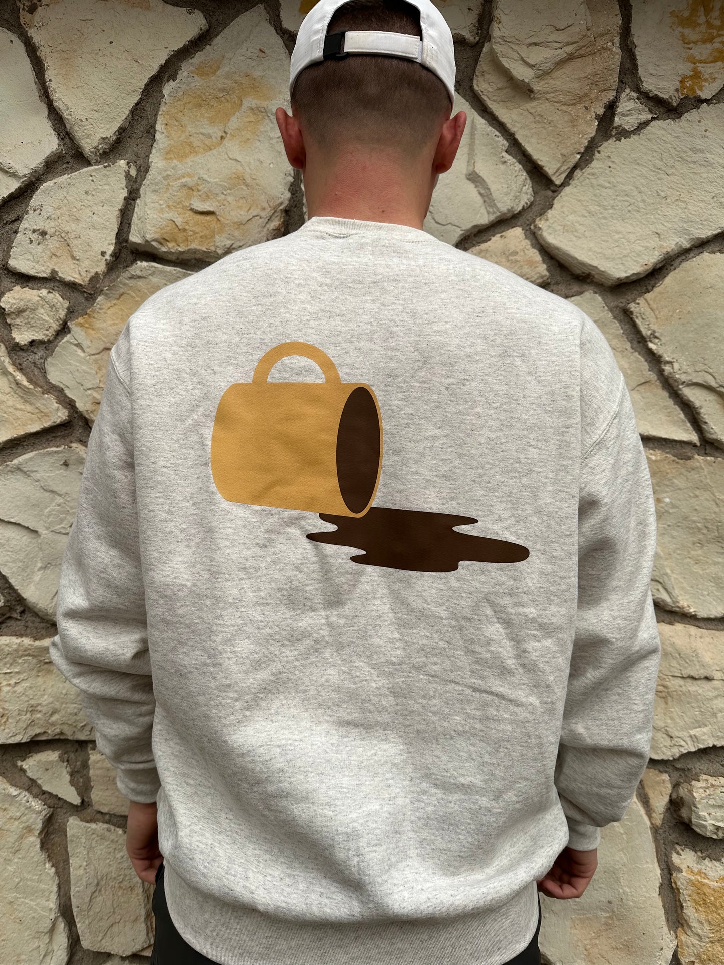 Spilled Cup Logo Crewneck